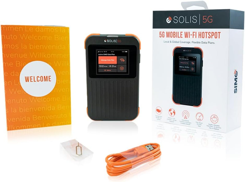 Solis 5G Hotspot & Power Bank