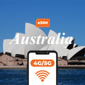 Data roaming tanpa batas untuk eSIM di Australia dengan aktivasi cepat