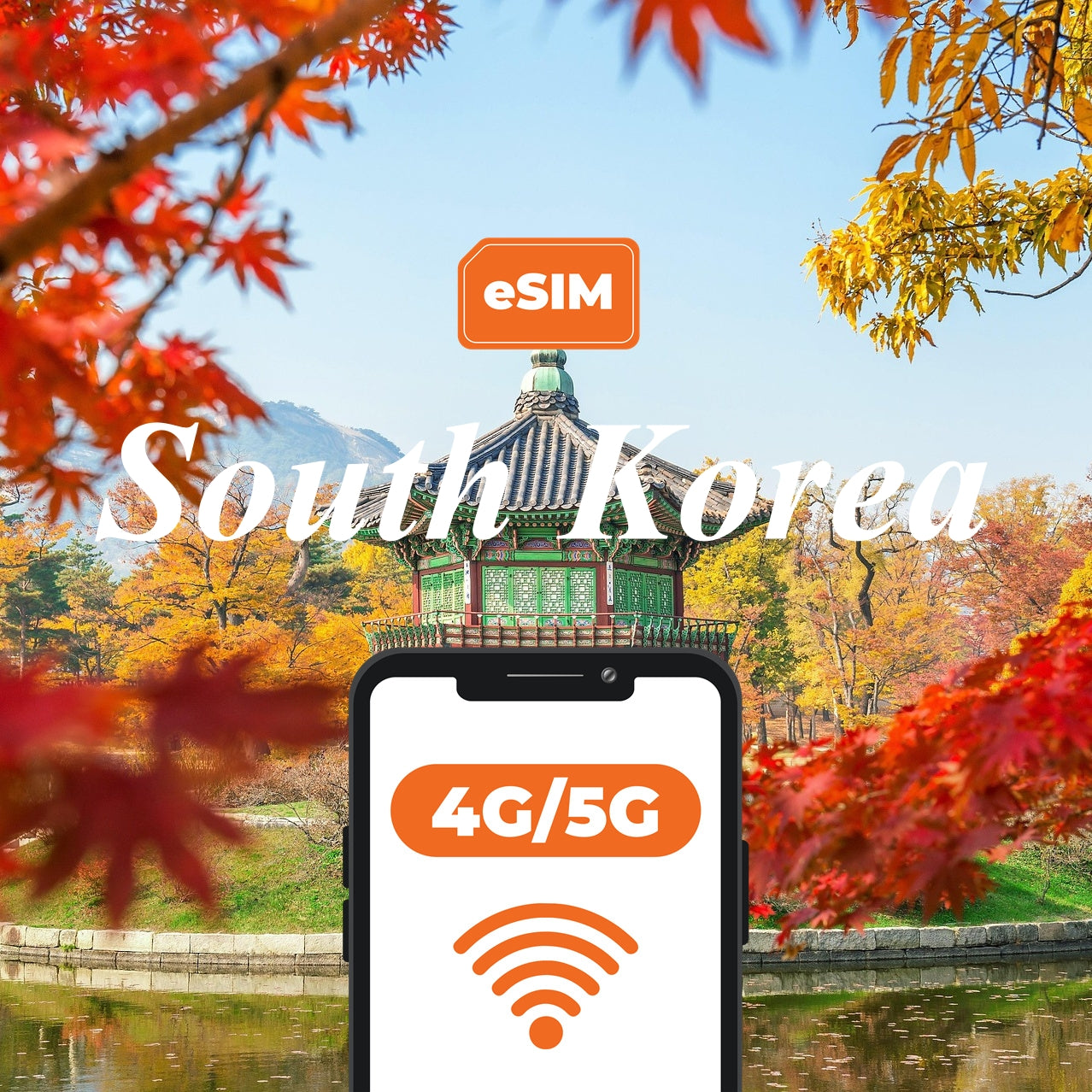 Korea Selatan | Kode QR eSIM