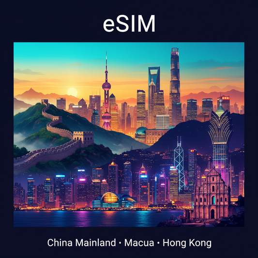 eSIM Mainland China & Hongkong & Macau - Easytripgo