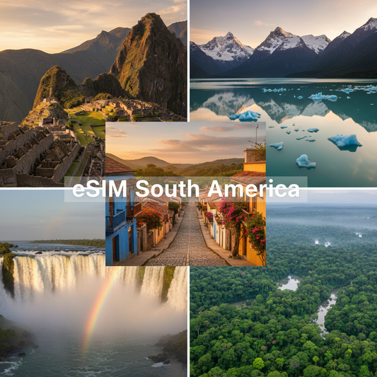 eSIM South American 5 countries