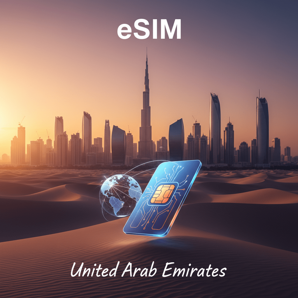 eSIM United Arab Emirates - Easytripgo