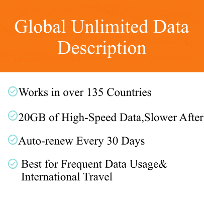 Global Unlimited Data Description