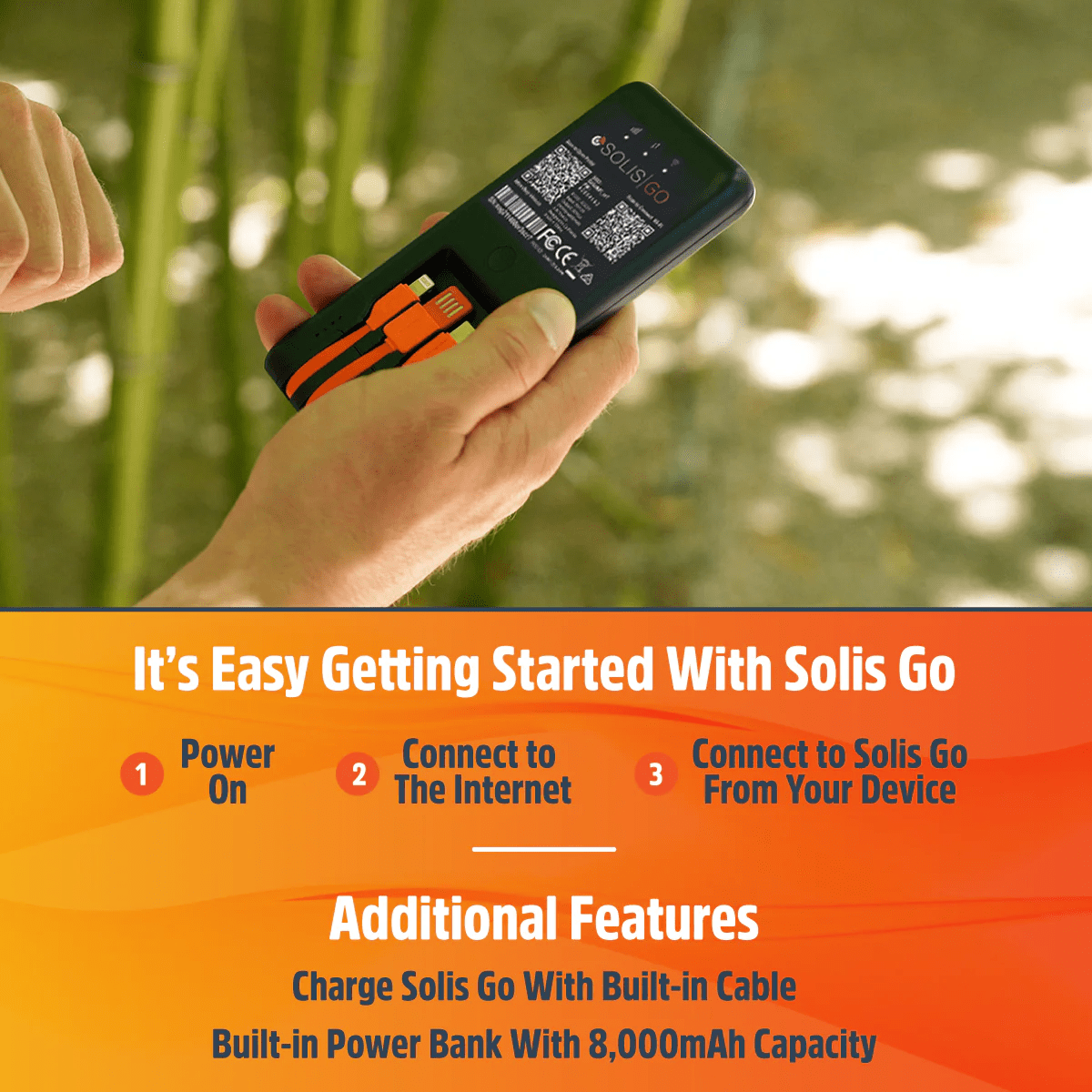 Solis Go Hotspot & Power Bank - Easytripgo