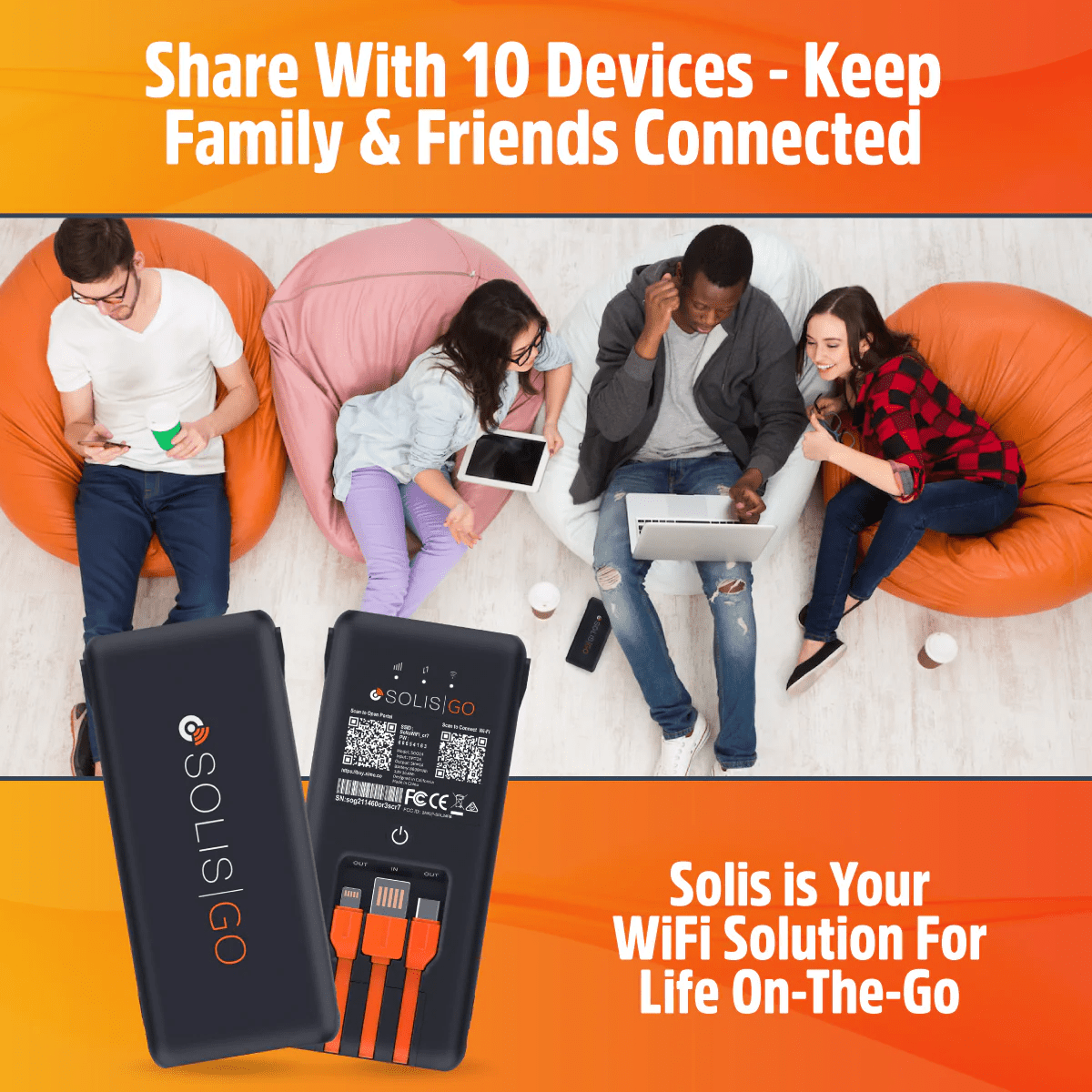 Solis Go Hotspot & Power Bank - Easytripgo