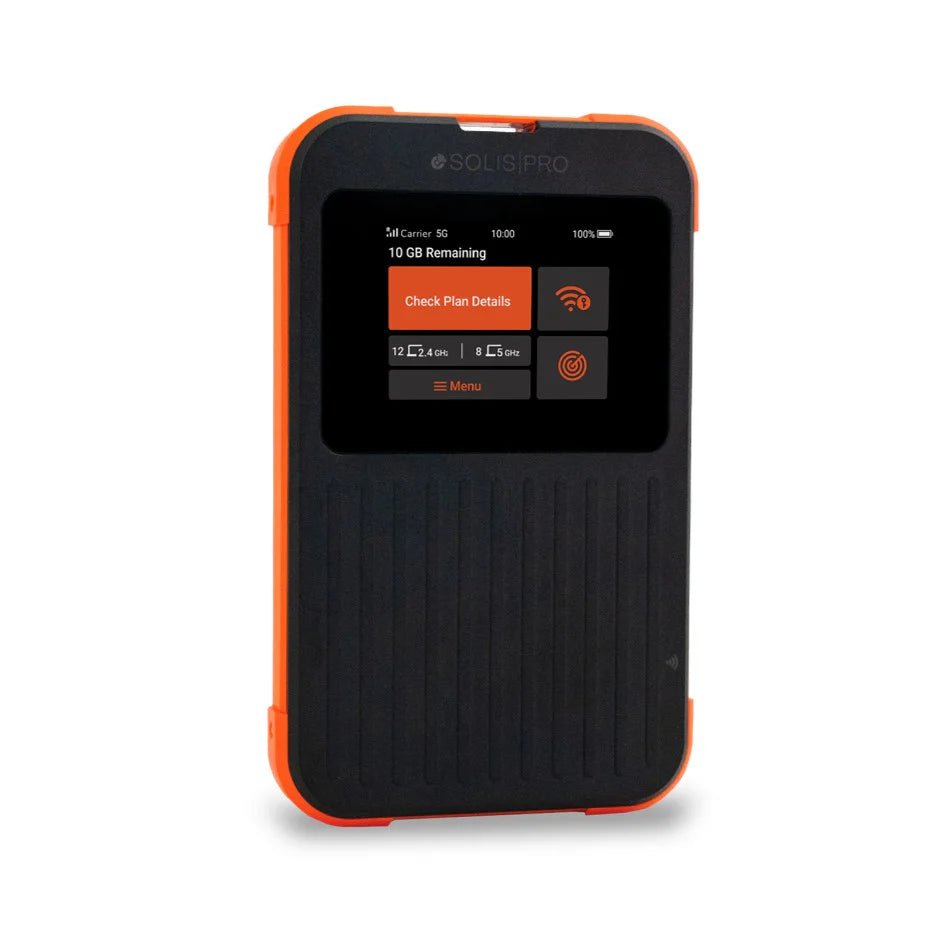 Solis Pro 5G Mobile Hotspot and Power Bank - Easytripgo