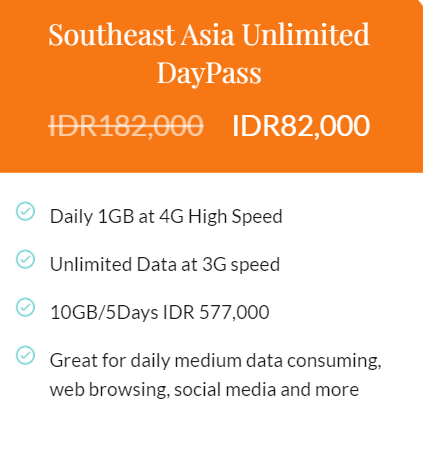 Southeast Asia Unlimited Daypass