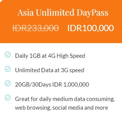 Asia Unlimited DayPass