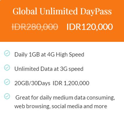 Global Unlimited Daypass